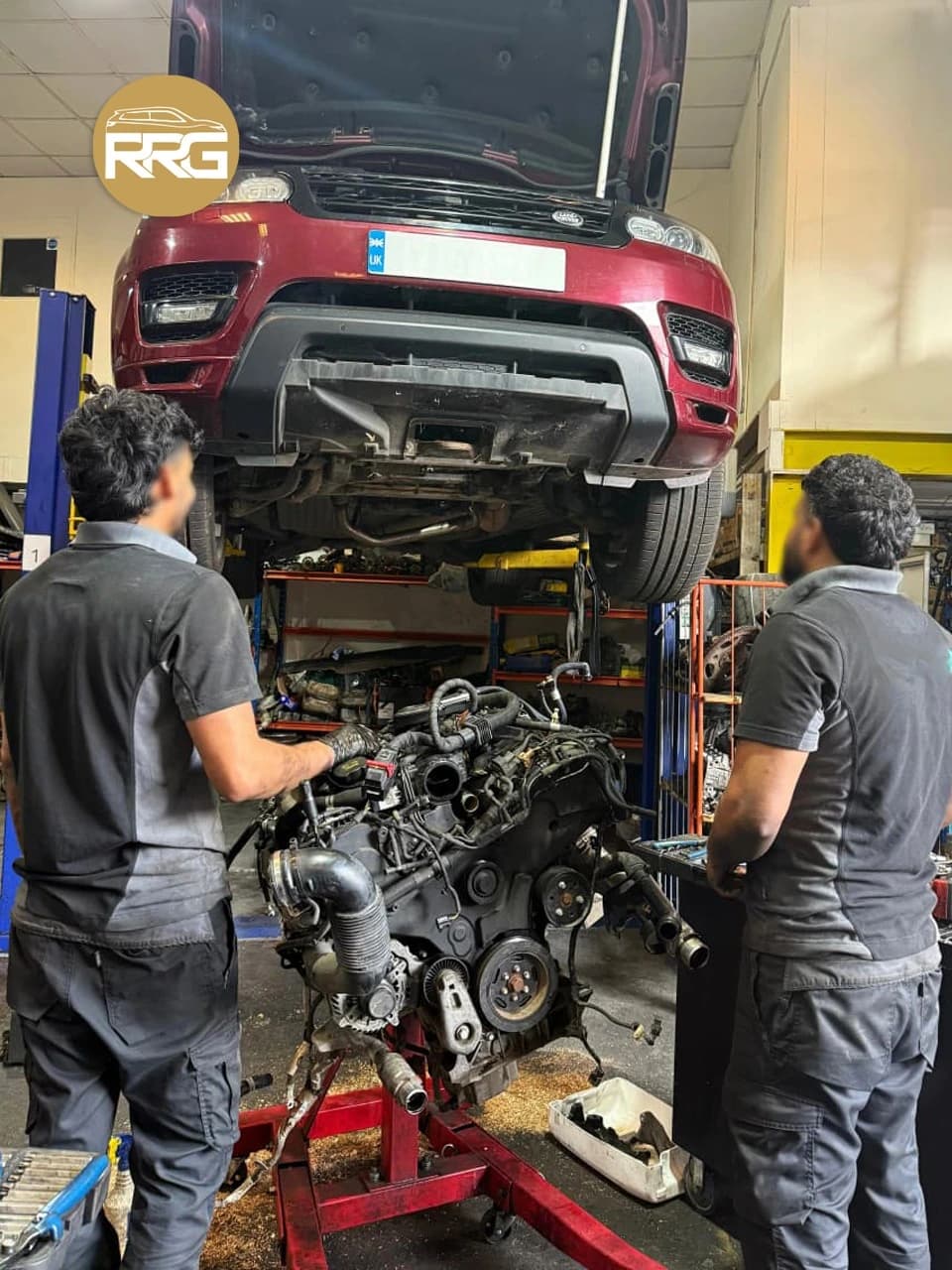 Range Rover Sport — Engine Removal & Replacement